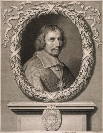 Kardinal Antoine Barberin av Robert Nanteuil