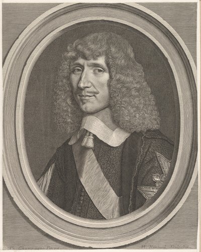 Léon-Bouthillier, greve av Chavigny, 1651. av Robert Nanteuil