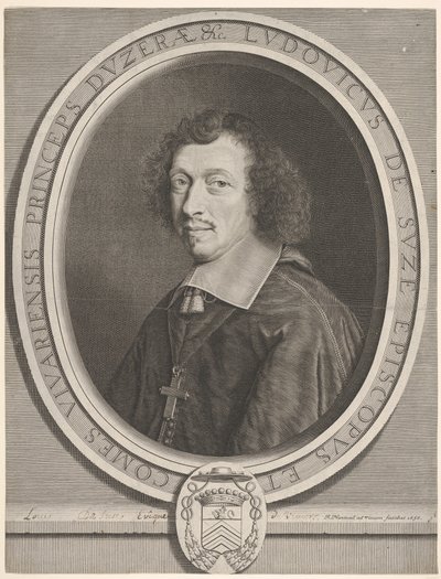 Louis-Francois de La Baume de Suze, 1656. av Robert Nanteuil