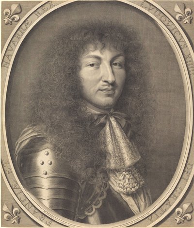 Ludvig XIV av Robert Nanteuil