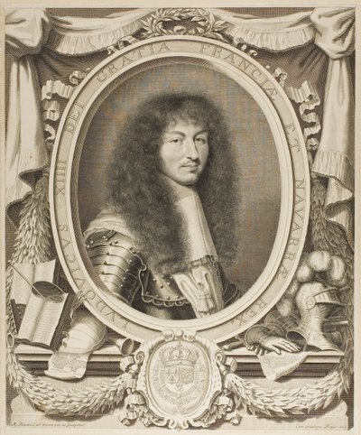 Ludvig XIV av Robert Nanteuil