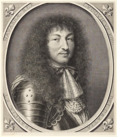 Ludvig XIV av Robert Nanteuil