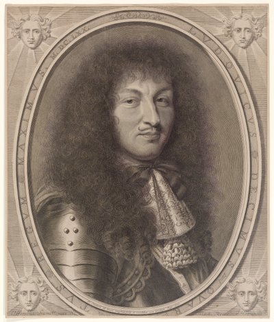 Ludvig XIV av Robert Nanteuil