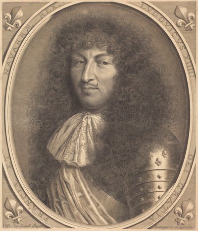 Ludvig XIV av Robert Nanteuil