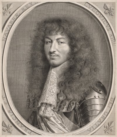 Ludvig XIV av Robert Nanteuil