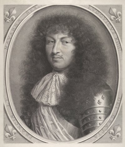 Ludvig XIV av Robert Nanteuil