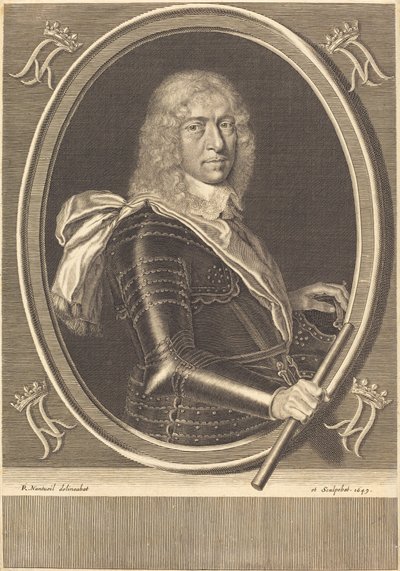 Louis de Bourbon-Vendome, hertig av Mercoeur av Robert Nanteuil