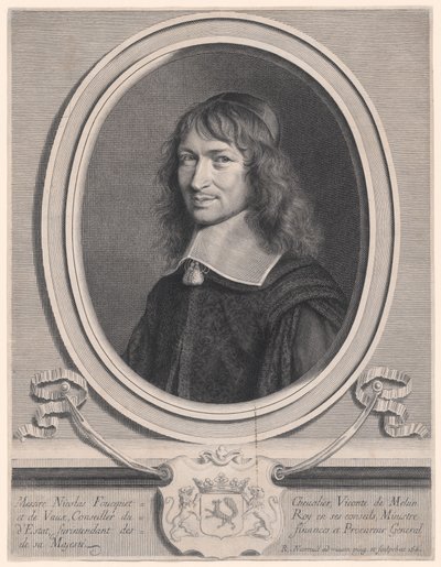 Nicholas Fouquet, finansintendent (1615-1680) av Robert Nanteuil