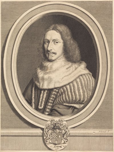 Nicholas Potier de Novion av Robert Nanteuil