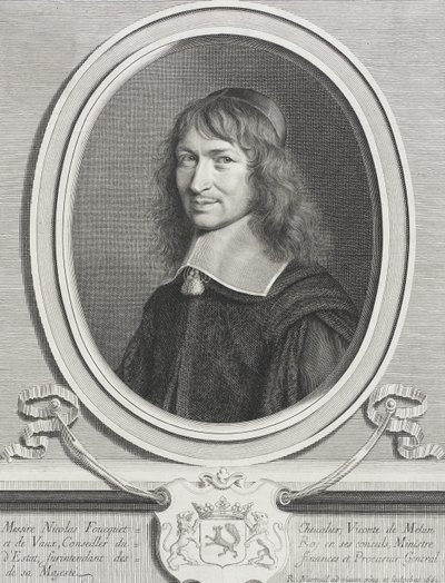 Nicolas Fouquet av Robert Nanteuil