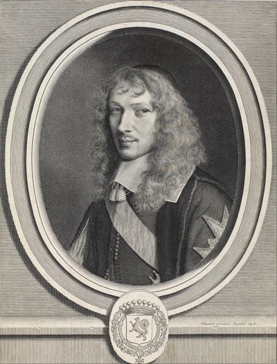 Nicolas Fouquet av Robert Nanteuil
