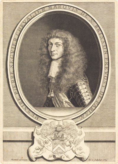 Pierre Seguier, Marquis de Saint-Brisson av Robert Nanteuil