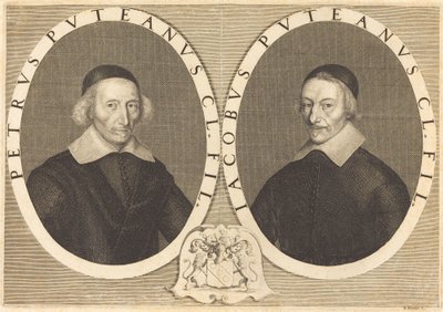 Pierre och Jacques Dupuy av Robert Nanteuil
