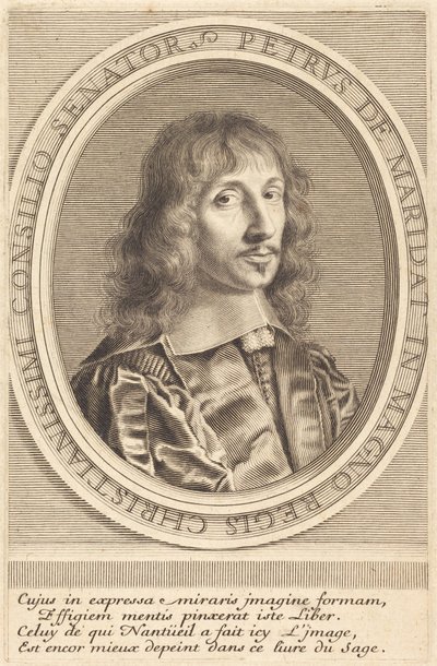 Pierre de Maridat av Robert Nanteuil