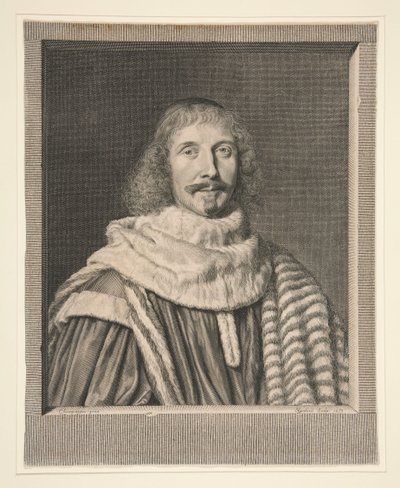 Pomponne de Bellièvre (1606-1657), förste president för Parisparlamentet av Robert Nanteuil