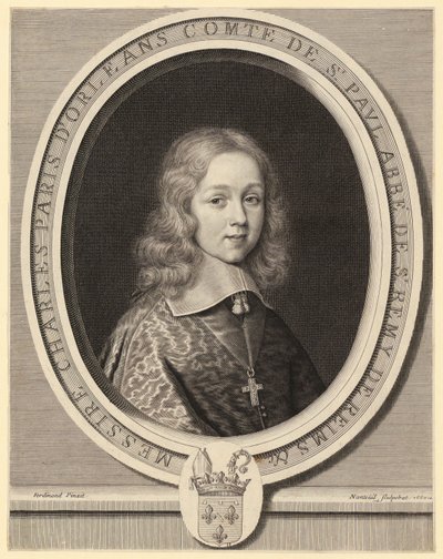 Porträtt av Charles-Paris d