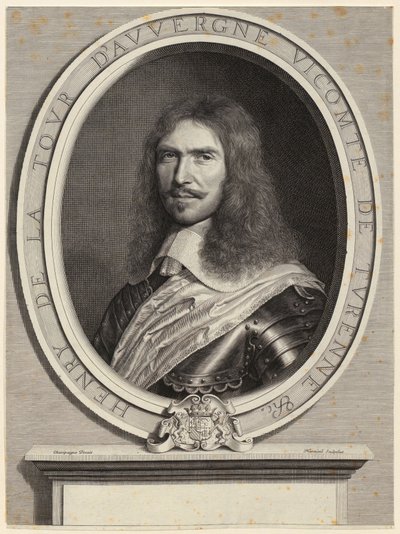 Porträtt av Henri II de La Tour d