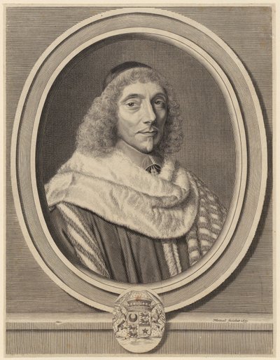 Porträtt av Jean-Antoine de Mesmes av Robert Nanteuil