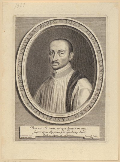 Porträtt av Jean Fronteau av Robert Nanteuil