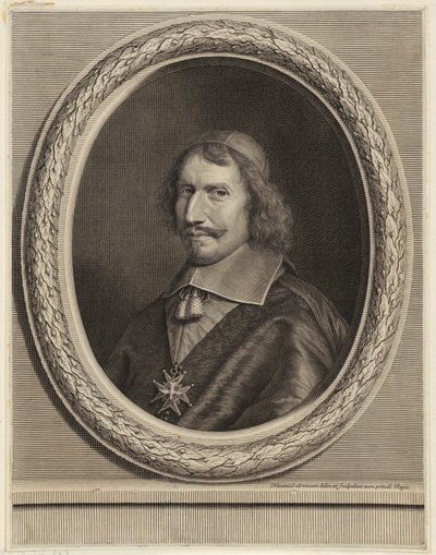 Porträtt av kardinal Antonio Barberini av Robert Nanteuil