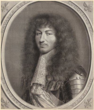 Porträtt av Ludvig XIV av Robert Nanteuil