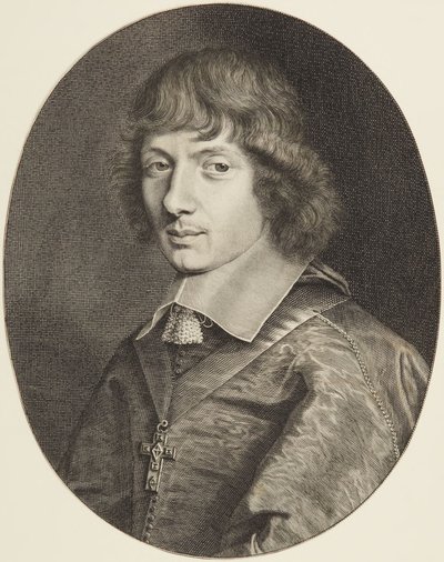 Porträtt av François de Clairmont-Tonnerre av Robert Nanteuil