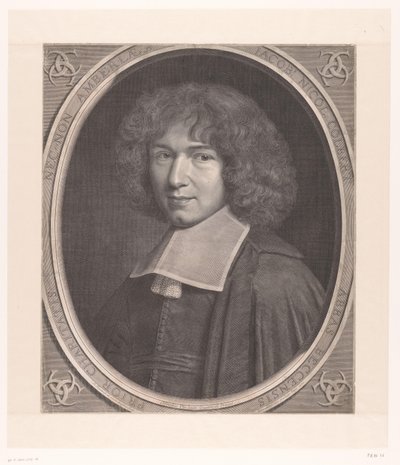 Porträtt av Jacques-Nicolas Colbert Jacob Nicol Colbert (...) (titel på objekt) av Robert Nanteuil