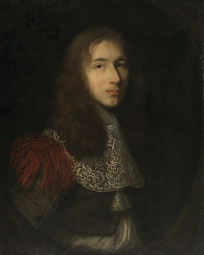 Porträtt av en ung man, förmodligen porträtt av Ludvig II av Bourbon-Condé, kallad den store Condé av Robert Nanteuil