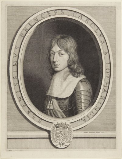 Prins Karl av Lothringen - 1660 av Robert Nanteuil