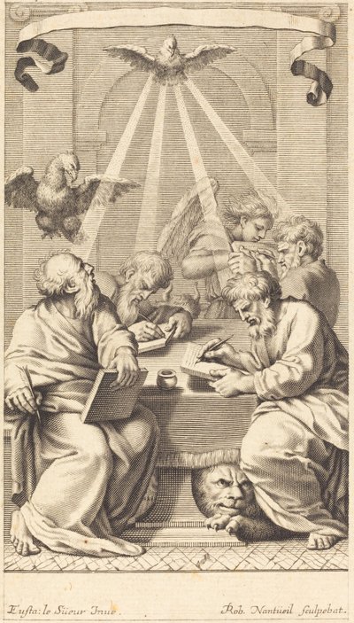 De fyra evangelisterna av Robert Nanteuil