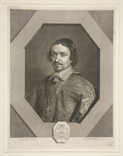 Victor Le Bouthellier, ärkebiskop av Tours (1596-1670) av Robert Nanteuil