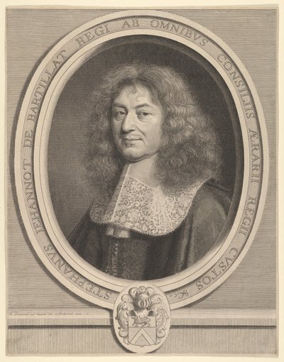 Etienne Jehannot de Bartillat, ca. 1666. av Robert Nanteuil