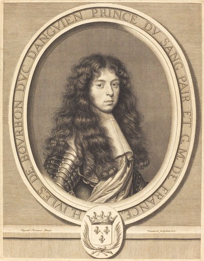 Jules, hertig av Enghien av Robert Nanteuil after Pierre Mignard I