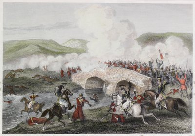 Slaget vid Tchernaya av Robert Neal after Hind