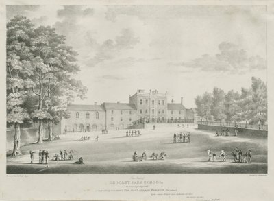 Sedgley Park School: gravyr, nov 1838 (tryck) av Robert Noyes