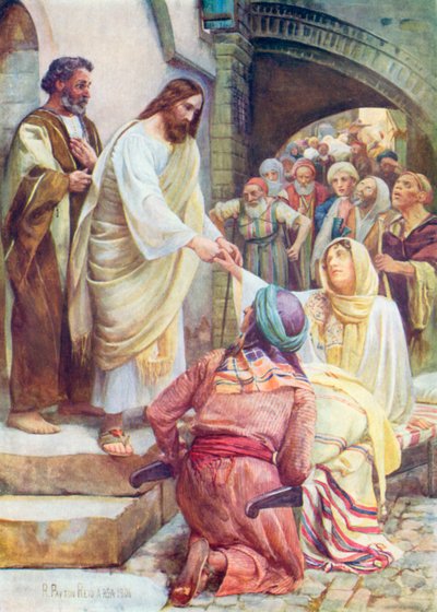 Den underbara helaren (färglitografi) av Robert Payton Reid