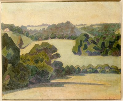 Västlandslandskap av Robert Polhill Bevan