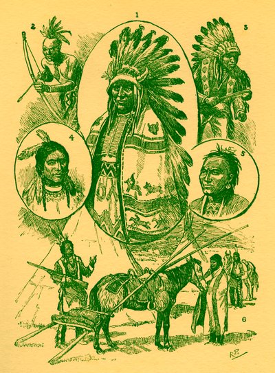 Amerikanska indianer på 1800-talet av Robert Prowse