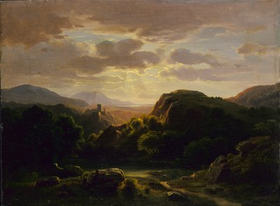 Minnen av en scen nära Auerbach av Robert S. Duncanson