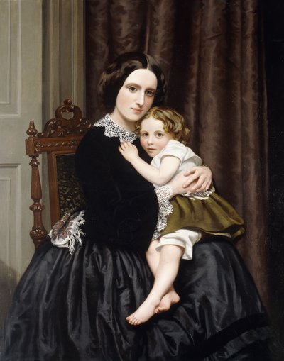 En mor och hennes barn, av Robert Scott Tait