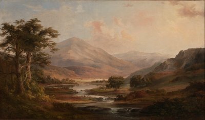 Skotskt landskap, 1871. av Robert Seldon Duncanson