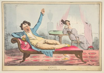 Ennui den 20 november 1829. av Robert Seymour