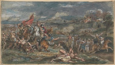 Slagscen av Robert Smirke