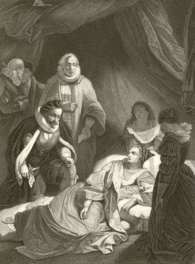 Drottning Elizabeths sista timmar av Robert Smirke