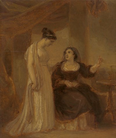 Olivia och Maria av Robert Smirke