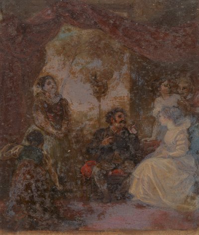 [En från] Illustrationer till Shakespeare av Robert Smirke