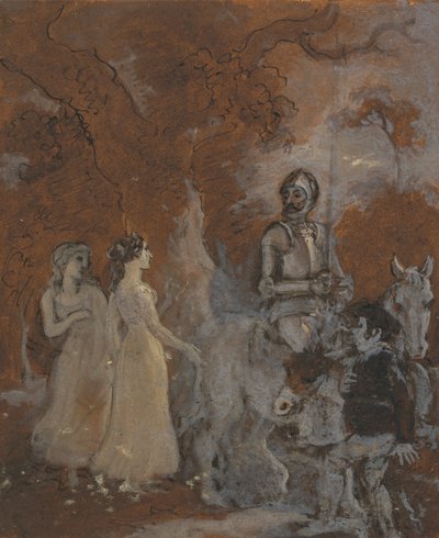 [En från] Illustrationer till Shakespeare av Robert Smirke
