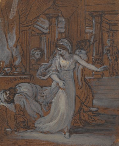 [En från] Illustrationer till Shakespeare av Robert Smirke