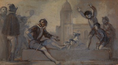 [En från] Illustrationer till Shakespeare av Robert Smirke
