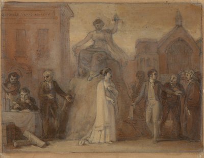 [En från] Illustrationer till Shakespeare av Robert Smirke